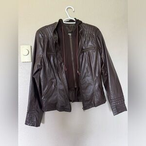 Brown Leather Jacket